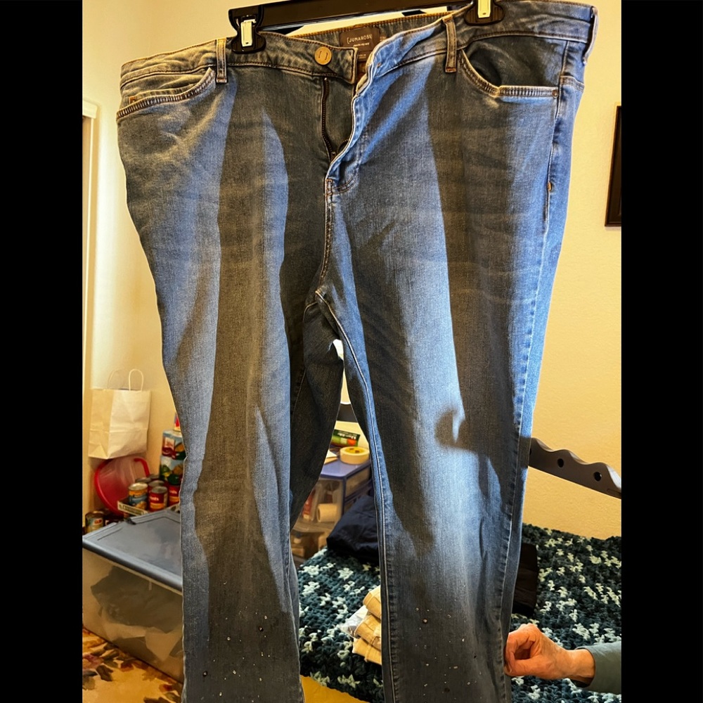 Plus size Jeans with Bling